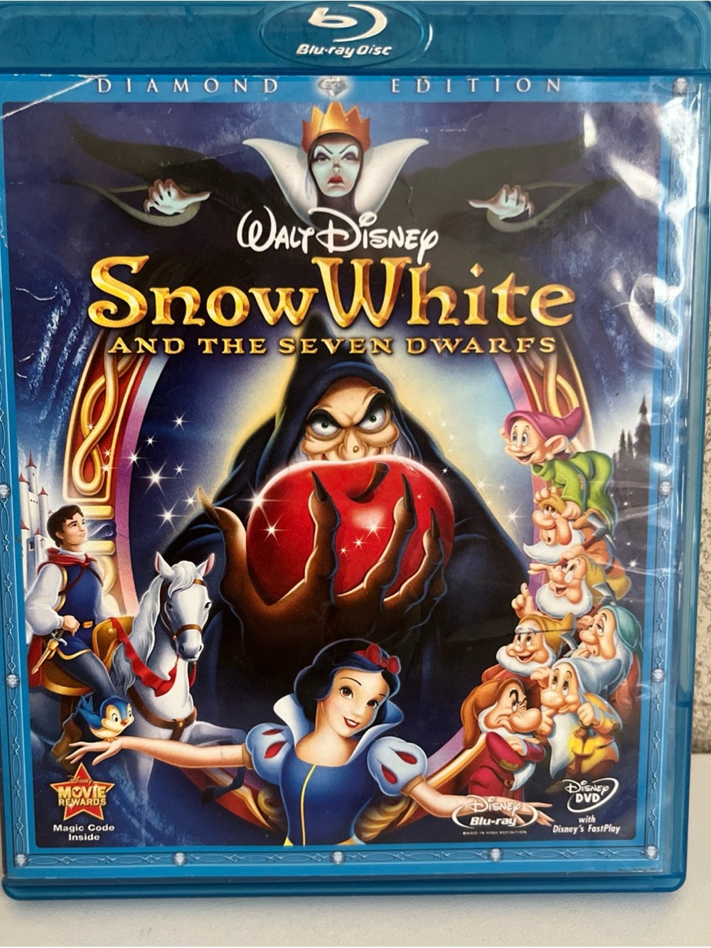 Disney Snow White and the Seven Dwarfs - 2 disc Blu Ray DVD 2009